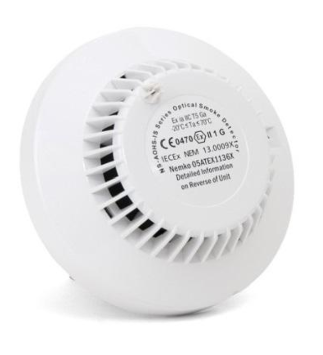 Consilium Salwico NS-AOHS-IS N11250 Intrinsically Safe Addressable Optical Smoke and Heat Detector for Marine and Offshore Applications 1 Consilium Salwico NS-AOHS-IS N11250 Intrinsically Safe Addressable Optical Smoke and Heat Detector for Marine and Offshore Applications