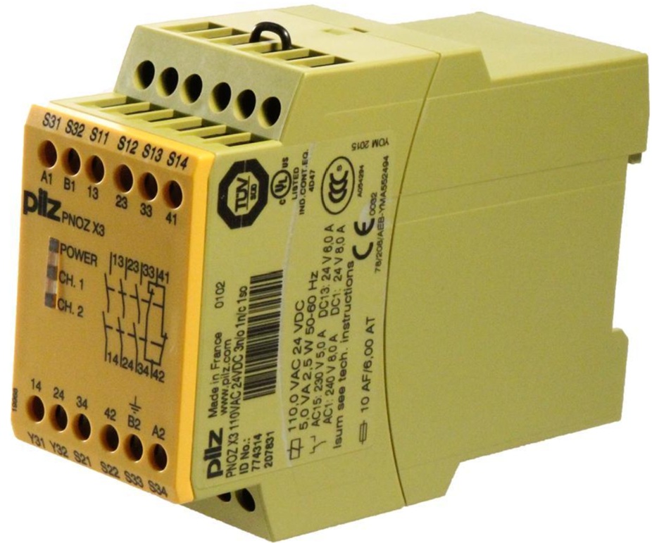 Pilz PNOZ X3 Emergency-Stop and Safety-Gate Monitoring Relay Full Part Number: 774310 1 Pilz PNOZ X3 Emergency-Stop and Safety-Gate Monitoring Relay Full Part Number: 774310